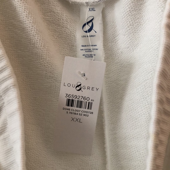 NWT Lou&Grey pickleball cotton terry shorts. XXL. - Picture 4 of 4